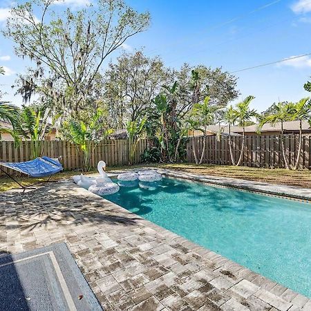 Florida Getaway With Backyard Pool Oasis Villa Sarasota Esterno foto